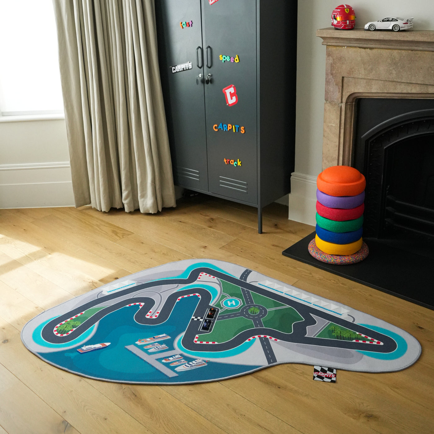 CARPITS | Race Track Rugs For Kids & Adults
